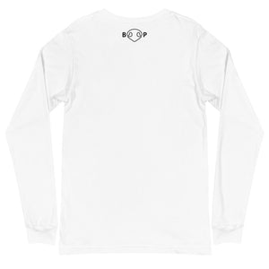 Boop My Nose Lettering Long Sleeve T-Shirt