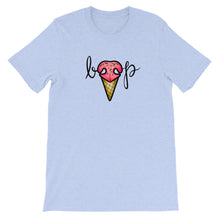 Load image into Gallery viewer, Dessert Scoop of BOOP Ice Cream Cone Dog Nose Sprinkles Heather Blue Short Sleeve Tee T-Shirt
