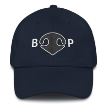 Load image into Gallery viewer, BOOP Logo Boop My Nose Snoot Navy Dad Hat