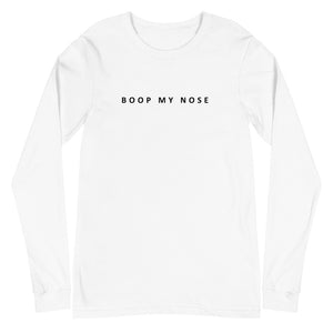 Boop My Nose Lettering T Shirt