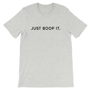 Just Boop It Dog Snoot Period Athletic Heather Short Sleeve Tee T-Shirt