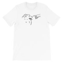 Load image into Gallery viewer, Samoyed Cloud Creation of Boop White Short Sleeve T-Shirt