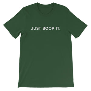 Just Boop It Dog Nose Period Forest Short Sleeve Tee T-Shirt
