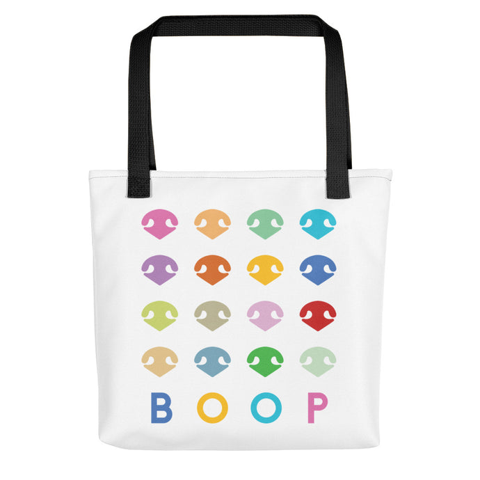 BOOP The Rainbow Dog Snoots Tote Bag