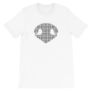 Simply BOOP Dog Nose Squares White T-Shirt