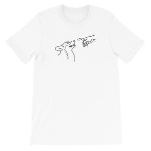 Corgi Creation of Boop White Short Sleeve T-Shirt