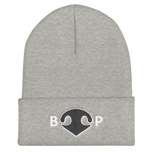 BOOP Logo Boop My Nose Snoot Grey Gray Beanie