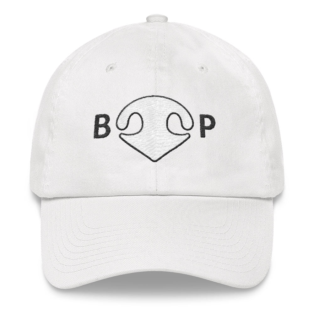 BOOP Logo Boop My Nose Snoot Dad Hat