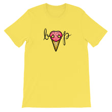 Load image into Gallery viewer, Dessert Scoop of BOOP Ice Cream Cone Dog Nose Sprinkles Yellow Short Sleeve Tee T-Shirt