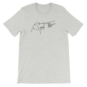 Yellow Lab Creation of Boop Athletic Heather Short Sleeve T-Shirt