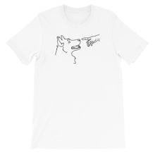 Load image into Gallery viewer, Agouti Siberian Husky Creation of Boop White Short Sleeve T-Shirt