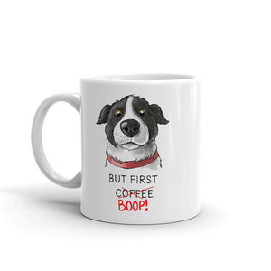 But First Coffee Boop Dog Selfie Mug