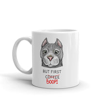 Load image into Gallery viewer, But First Coffee Boop Kitten Portrait Mug