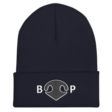 Load image into Gallery viewer, BOOP Logo Boop My Nose Snoot Navy Beanie