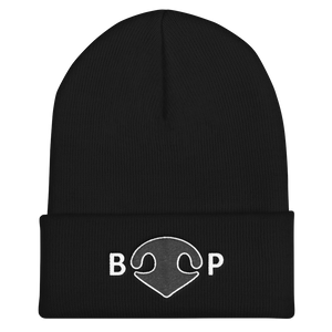 BOOP Logo Boop My Nose Snoot Black Beanie