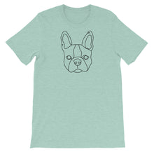 Load image into Gallery viewer, Boston Terrier Continuous Line Boop Short Sleeve T-Shirt