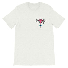 Load image into Gallery viewer, Dessert LolliBOOP BOOP Lollipop Heart Dog Snoot Candy Ash Short Sleeve Tee T-Shirt
