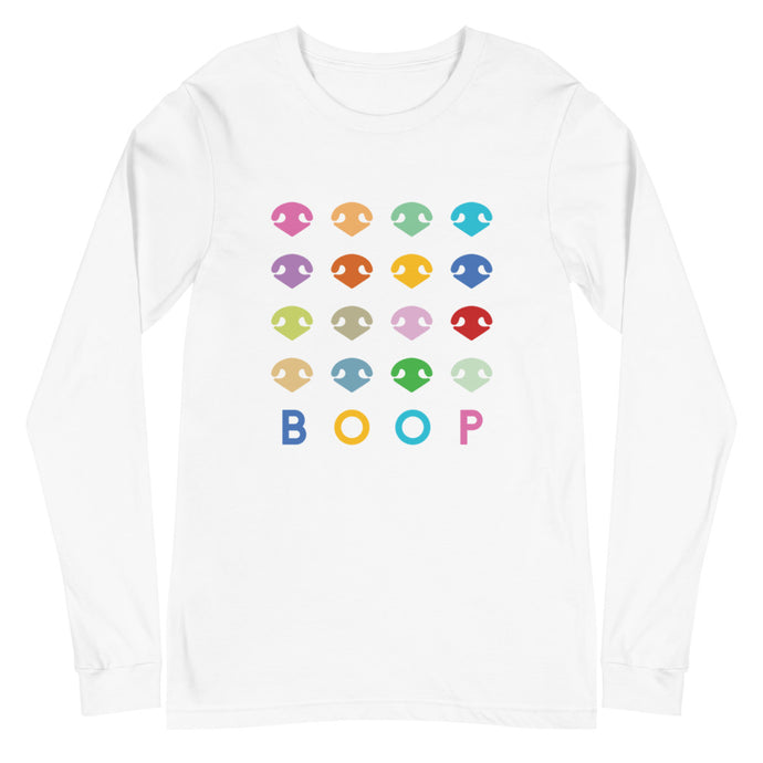 BOOP The Rainbow Dog Noses Long Sleeve Tee T-Shirt