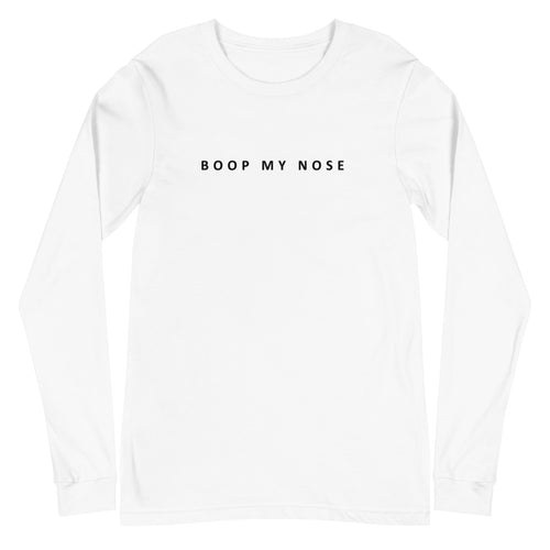 Boop My Nose Lettering T Shirt